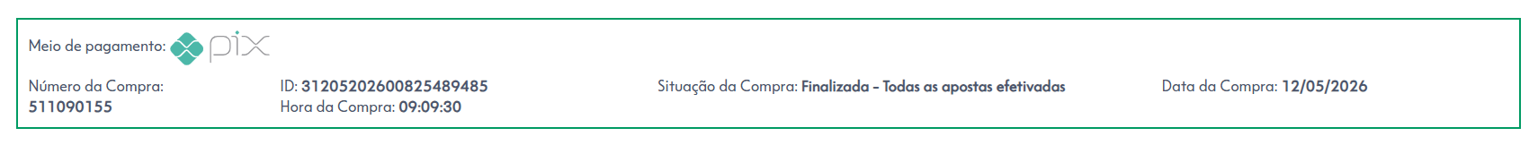 Comprovante de Participação