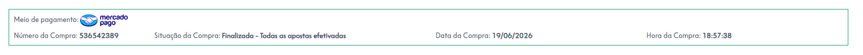 Comprovante de Participação